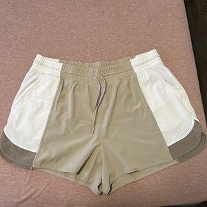 YPB motionTEK High Rise Lined Workout Shorts